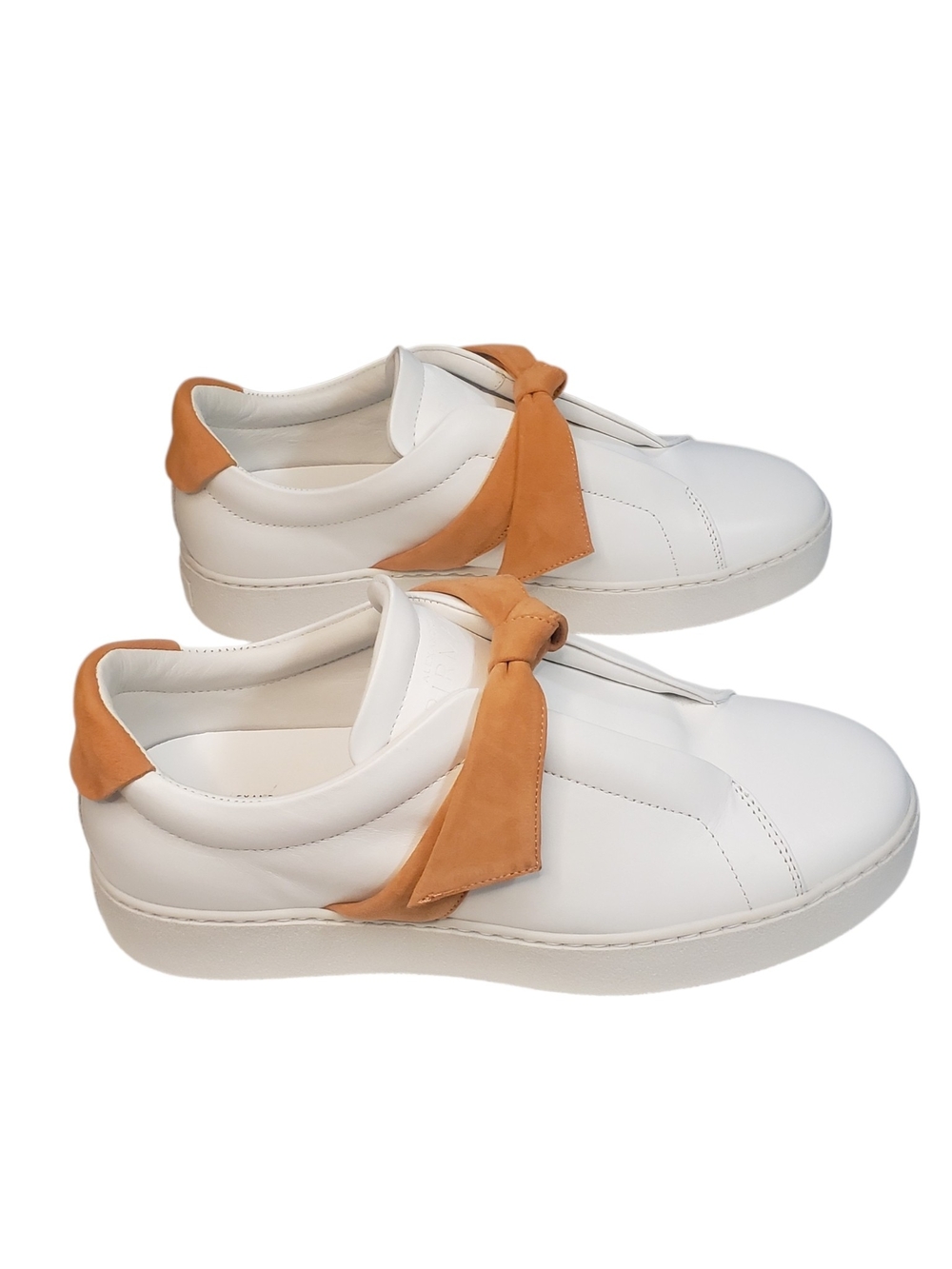 Alexandre Birman Asymmetric Clarita Sneaker Cognac Women's Size 39